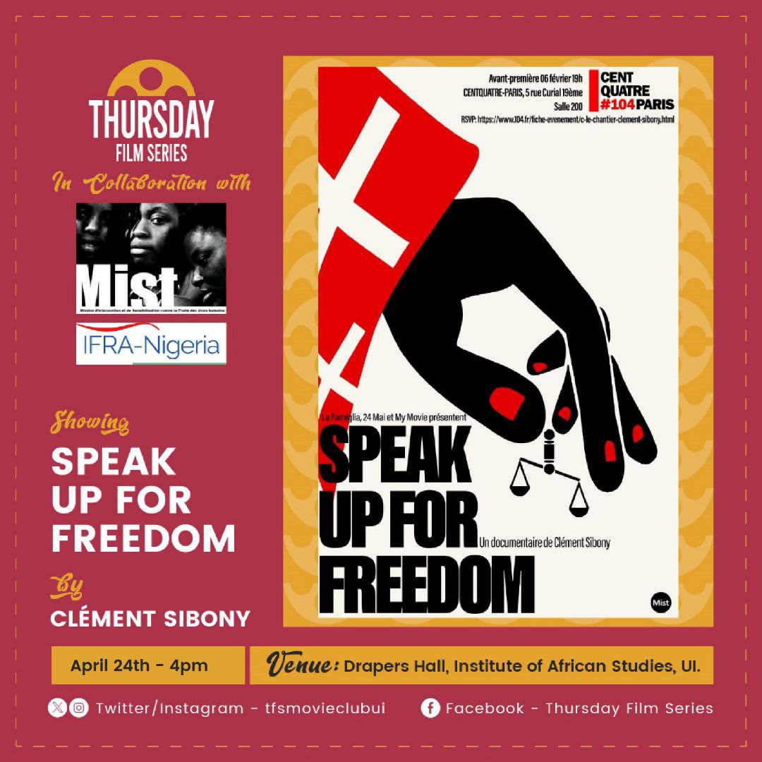 IMAGE2 poster Speak up freedom TFS