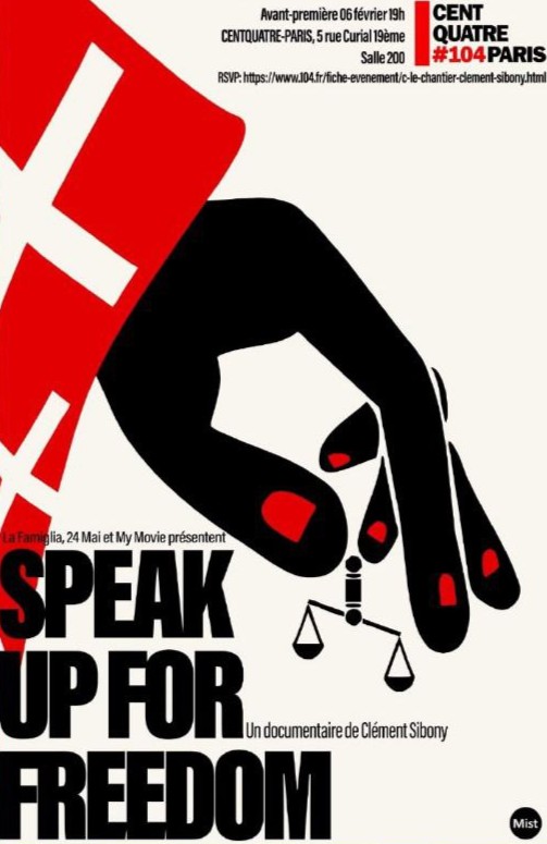 Screening - "Speak of for Freedom" by Clément Sibony