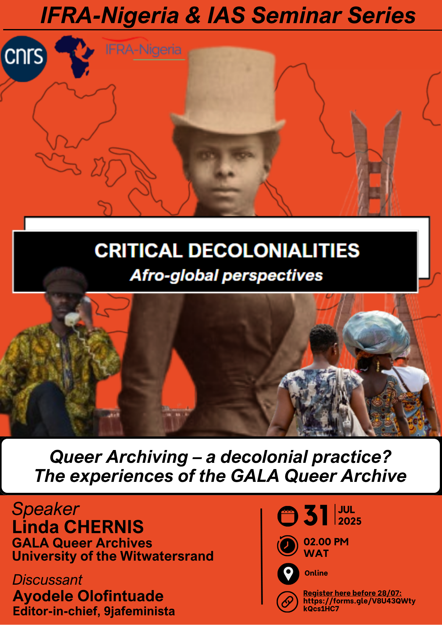 Critical Decolonialities “Queer Archiving - a decolonial practice? The experiences of the GALA Queer Archive” with Linda Chernis