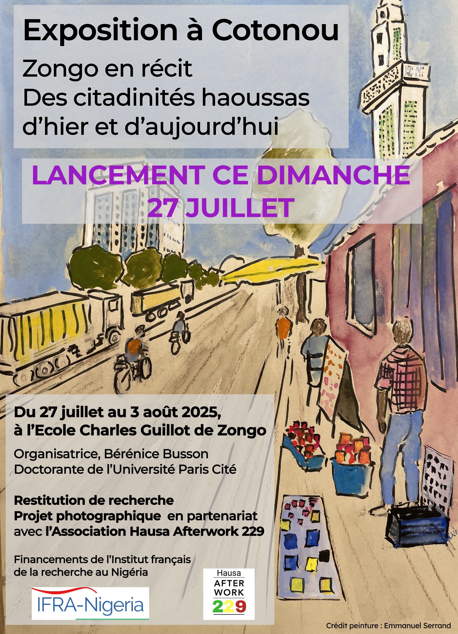 Exhibition "Zongo en recit, des citadinites haoussas d'hier et d'aujourd'hui"