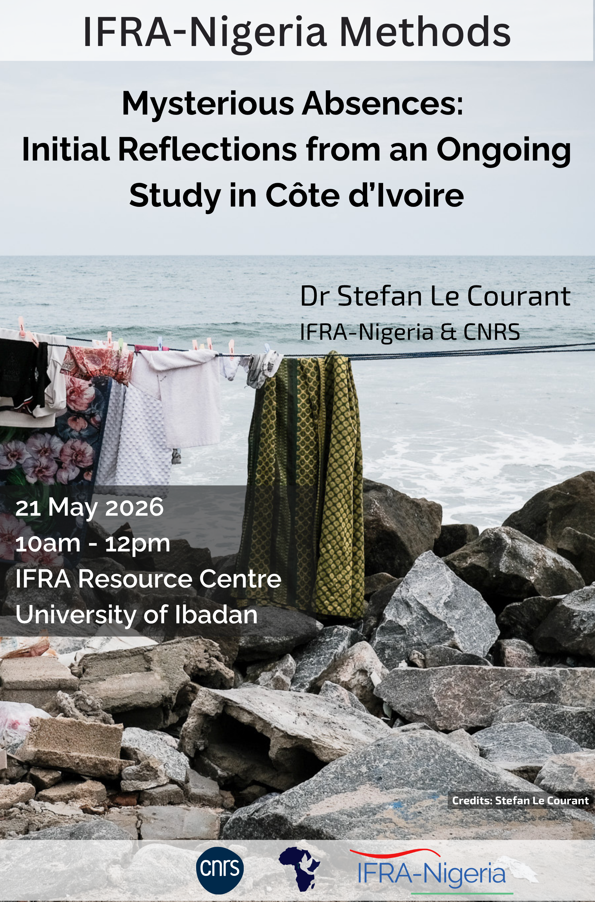 Mysterious Absences: Initial Reflections from an Ongoing Study in Côte d’Ivoire