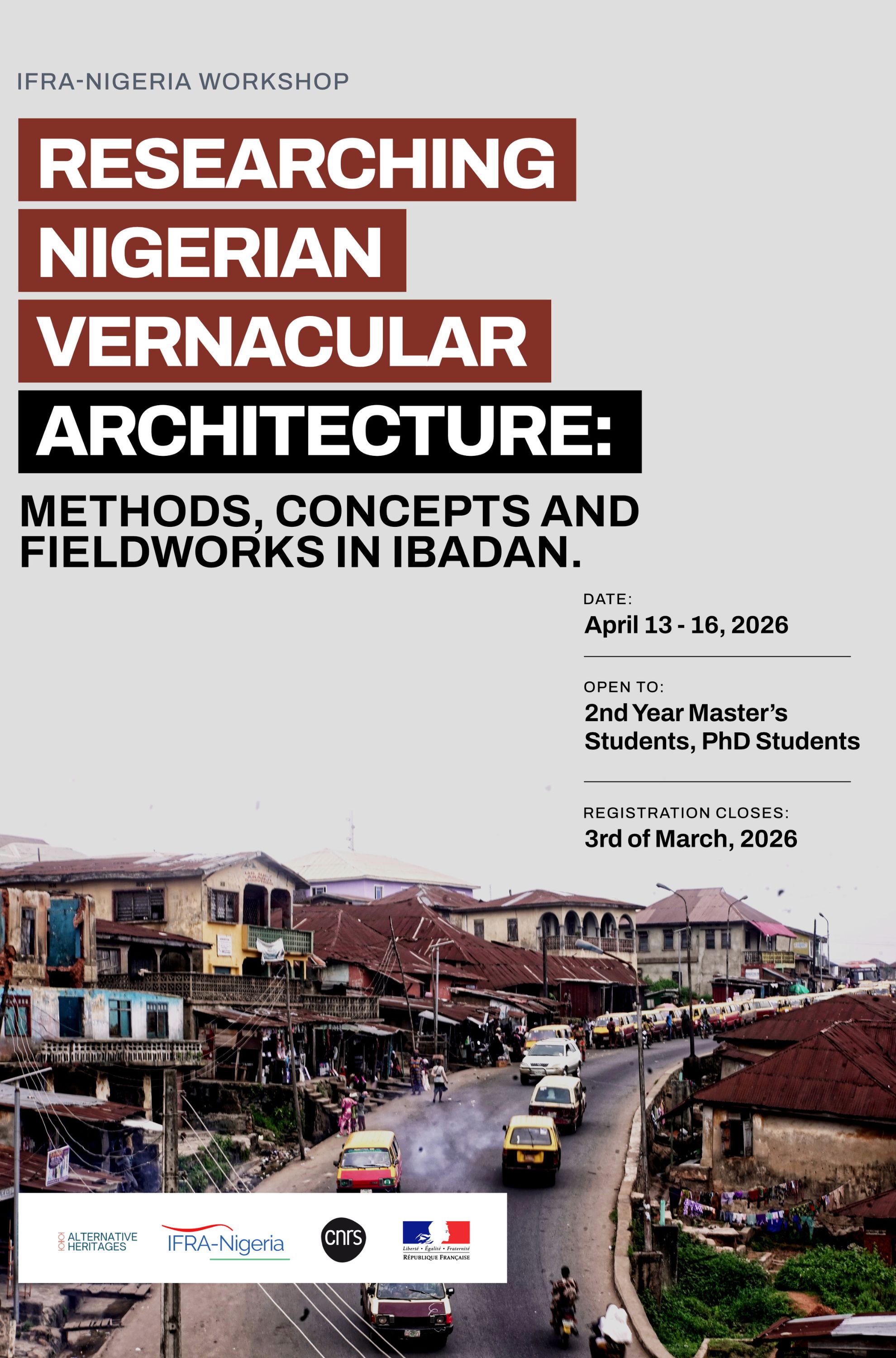 Researching Nigerian Vernacular Architecture: Methods, Concepts and Fieldwork in Ibadan